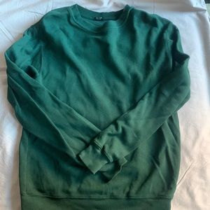 Brandy Melville John Galt forest green sweatshirt